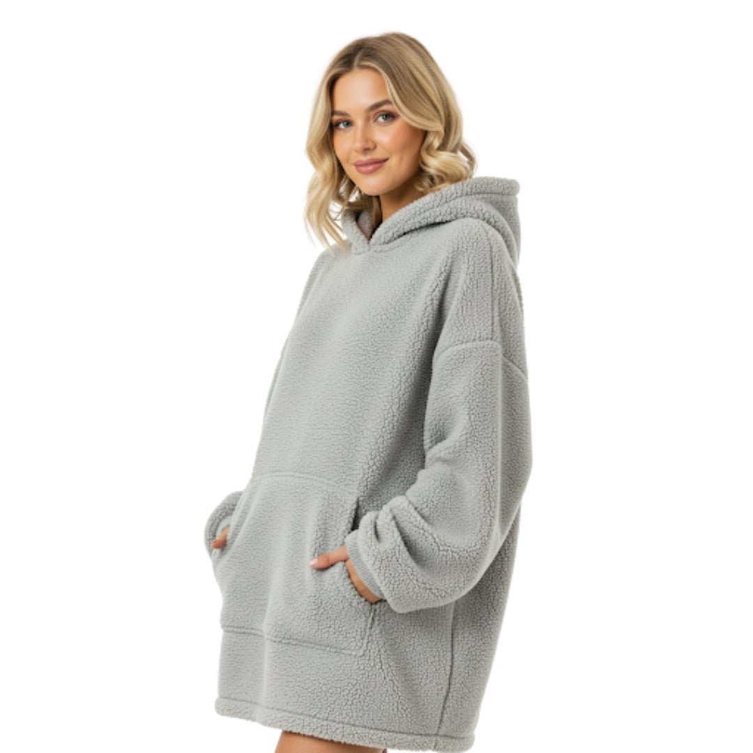 Kuschel - Hoodie Grau Liora